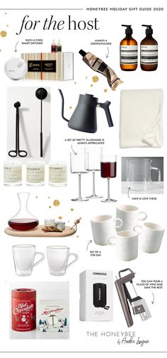 the holiday gift guide for the hostess