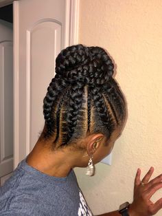 #Sha Hype Hair, Easy Updos, Natural Selection, Feed In Braid, Natural Hair Braids