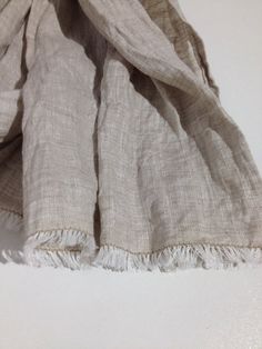 "Classy soft sand brown linen scarf / shawl for gentlemen or ladies. Wonderful linen texture, natural wrinkles. Made from high quality 100% European linen. We have pre-washed and softened the material so it is pleasant to wear right from the start. As it is with linen, it will become softer with every additional wash. Edges are frayed for more casual look and fixed to prevent further fraying. A great item in your wardrobe that will be joy to wear in summer as well as in winter. Dimensions: appro Beige Linen Bohemian Scarf, Bohemian Beige Linen Scarf, Shawl For Men, Linen Shawl, Linen Scarf, Linen Scarves, Linen Texture, Brown Colour, European Linens