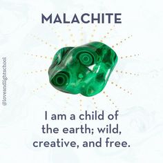 a poster with the words i am a child of the earth, wild, creative and free