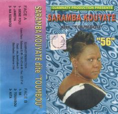 the back side of a cd cover for saramba kouyate