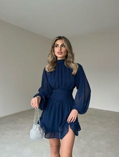 Formal Casual Outfits Women Dress, Weeding Clothes Women, Dress For Big Arms Women, Blue Wedding Guest Outfits, Cocktail Dress Classy Elegant, Classy Wedding Guest Dresses, Girls Dress Outfits, Classy Dress Outfits, Classy Casual Outfits