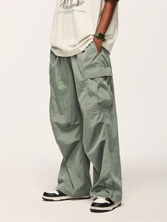 Cargo Pants – Page 2 – INFLATION Japanese Street Fashion Men, Soccer Style, Retro Sportswear, 2024 Style, Fashion Culture, Men Style Tips, Japanese Street Fashion, Baggy Pants, Fresh Eggs