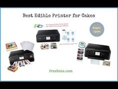 the best edible printer for cakes with instructions and pictures to print on paper or plastic