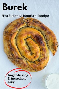 the cover of burk's traditional bosanan recipe