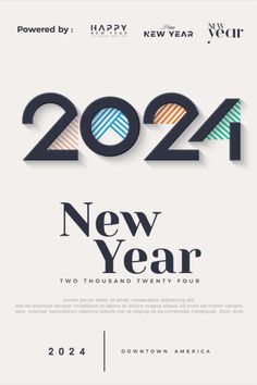 the new year is coming and it's time to celebrate with this poster design