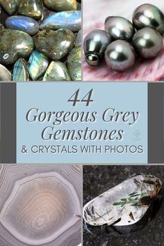 Grey gemstones, with their understated beauty and elegance, hold a world of symbolism and metaphysical significance. These enigmatic stones bridge the physical and spiritual realms, promoting grounding, protection, emotional stability, and intuition. Join us as we unveil the hidden treasures of grey gemstones and their profound influence. Gray Crystals Stone, Grey Crystals Stones, Intuition Crystals, Grey Gemstones, Mythical Jewelry, Grey Crystals, Gray Crystals, Japanese Braiding, Grey Sapphire