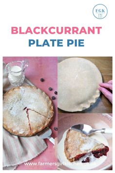 the cover of black curran pie is shown