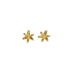 Handcrafted lilium stud earrings | Ethical Jewellery made by hand in our Australian studio on 925 silver, 18k Gold vermeil & 9ct yellow gold. Lily Earrings, Australian Gold, Lily Bloom, Studded Jeans, Ethical Jewelry, Silver Studs, Gold Vermeil, Gold Color