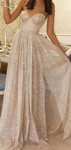 Champagne Sequin Strapless Sparkly Long Evening Prom Dresses, A-line C – GordressYou Prom Dress Tulle, Sparkle Prom Dress, Tulle Evening Dress, Cheap Evening Dresses, Sequin Prom Dress, Sweetheart Prom Dress, Dress Tulle, A Line Prom Dresses, Long A