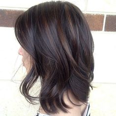 Subtle Highlights for Black Hair Dark Chocolate Hair Color, Coffee Brown Hair, Hair Colour Design, Hair Color Chocolate, Chocolate Brown Hair Color, Chocolate Hair, Black Hair With Highlights, Chocolate Brown Hair, Hair Color Ideas For Brunettes