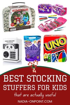 the best stocking stuff for kids that are actually useful