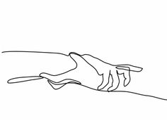 a line drawing of two hands reaching for each other