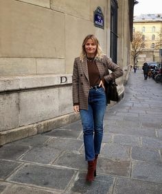 jane m. Sabina Socol, Fall Blazer, Parisian Chic Style, French Girl Style, French Girls, French Girl, French Fashion