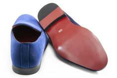 Create a suave look in attractive velvet with this handsome Venetian loafer featuring a grosgrain toplining and low-key silhouette, perfect for adding the final touch to your formal or semi-casual outfits. Men's Dress Loafer PU Velvet Upper Rubber Sole Plain-Toe Slip-On Imported Semi Casual Outfit, Dinner Jackets, Mens Dress Loafers, Semi Casual, Dress Loafers, Tuxedos, Final Touch, Blue Velvet, Low Key