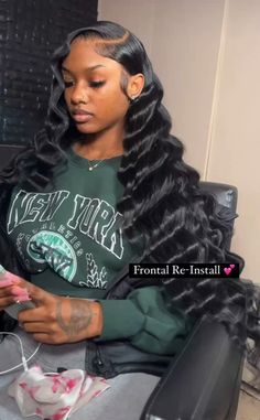 Wig Styles Body Wave, Quick Weave With Crimps, Hairstyles Wigs Black Women, Crimps Hairstyles For Black Women, Unique Wig Hairstyles, Clean Hairstyles, Chalkboard Nails, Straight Bundles