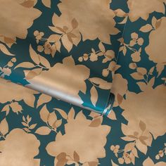 Dimensions: 20.5" x 33', covers 56 sq. ft. Single Roll: 20.5 in. x 16.5 ft. = 28.18 sq. ft. Color: Peacock Blue & Gold, Brushed Copper & Black Sold By The: Roll Material: High-Quality, Certified Vinyl Wallpaper Application: Peel and Stick Removal: Removable - Peel Off at Any Corner Care: Wipe Clean with a Damp Cloth Match Type: Straight Beautiful botanicals are ready to enrich your home with a calming sense of nature. The best part? These modern and sophisticated silhouettes will never lose thei Wallpaper Holiday, Semi Gloss Paint, Color Peacock, Wallpaper Christmas, Wallpaper Floral, Brushed Copper, Holiday Wallpaper, Metallic Wallpaper, Wallpaper Calculator