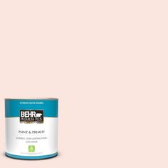 a can of behr paint on a white background