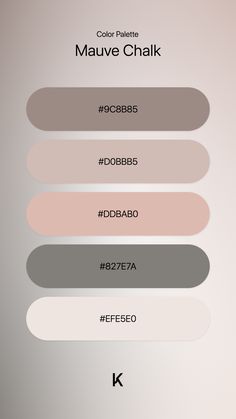 Blush · Color · Color Palette · Mauve · Neutral · Palette · Pastel · Pink · Silver · Warm · White · Mauve Chalk · Fall · Color Palette Color Palette Mauve, Trd Logo, Earth Palette, Colour Numbers, Beach Color Palettes, Rgb Color Codes, Color Design Inspiration