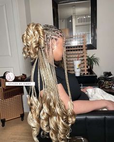 December Braids, Curled Hair With Braid, Braided Hairstyles For Black Women Cornrows