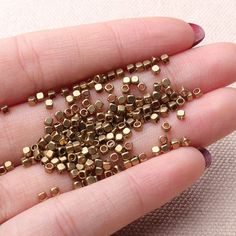 500pc 2mm Gold Beads Small Beads Square Shape Tiny Beads For Necklace,Bracelet Type:beadsColor:goldMaterial:metalSize:2mmHole size approx:1mmQTY:500pcs/bagNOTICE:After u receive the goods,please check it carefully.if u have some qustions,please contact me directly.Ship:shipping from china and we will deliver the good after 2-3 daysThank you for shopping by:) Letter Beads For Jewelry Making, Kilt Pin, Tiny Beads, Small Beads, Square Bead, Rose Gold Color, Square Shape, Necklace Bracelet, Gold Beads