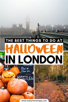 Halloween and autumn/fall in London England Halloween Uk, Autumn Bucket List, London Activities, Spooky Things, Seasons Activities, Jack The Ripper