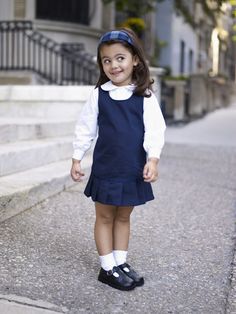 English School Uniform, School Uniform Ideas, Kid Hairstyles, Toddler School