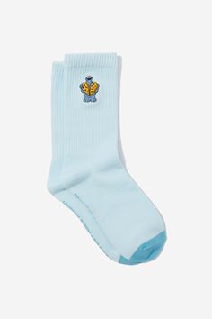 Keep those feet warm with these fun novelty socks!Choose from multiple designs, you'll never have to wear odd socks again.

Features:  

 - WOMENS' NOVELTY SOCKS
 -  COTTON
 -  75% Cotton
 -  20% Polyester
 -  5% Elastane
Composition: 75% Cotton, 20% Polyester, 5% Elastane Typo Socks, Monster Socks, Typo Shop, Odd Socks, Socks Cotton, Best Mysteries, Boredom Busters, Crazy Socks, Stationery Collection