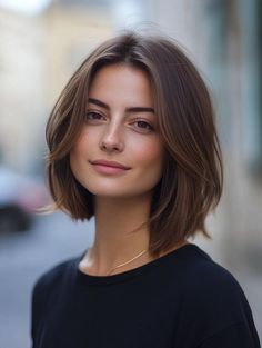 Best Bob Haircuts for Round Faces to Enhance Your Features Bob Long Face Shape, Bob For Round Face, Bobs For Round Faces