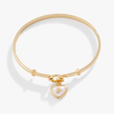 Moon Duo Clip Bangle | Alex and Ani Sapphire Heart Necklace, The Moon And The Stars, Crescent Moon And Star, Beetle Convertible, Expensive Jewelry Luxury, Crystal Watches, Pearl Heart, Heart Crystal, Dope Jewelry