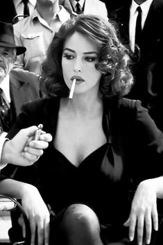 Monica Bellucci Smoking Cigarette Poster, Black and White, Vintage Photo, Feminist Print, Printable Wall Art, Room Decor, Digital Download Denise Richards, Dark Feminine Aesthetic, Cameron Diaz, Jake Gyllenhaal, Monica Bellucci, Feminine Aesthetic, Jessica Alba, Feminine Energy, Angelina Jolie