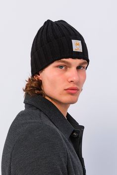 Upgrade your cold-weather style with our Men's Fit Beanie Hat. Crafted from soft, stretchy fabric, this beanie offers a snug and comfortable fit, ensuring warmth and comfort during the chillier months. Its sleek design makes it versatile enough to pair with any outfit, from casual streetwear to more rugged outdoor gear. Whether you're hitting the slopes or just keeping cozy on a cold day, this beanie is the perfect combination of fashion and function. Ideal for everyday wear, it's a winter essential for any wardrobe SIZE + FIT Tailored fit, to find your correct size use the ''what's my size '' button. COMPOSITION 70% Acrylic 30% Cotton Made in Turkey CARE Machine wash cold with similar colors STYLE #: 9003 Black Beanie Outfit Aesthetic, Beanie Outfit Aesthetic, Black Beanie Outfit, Beanie Outfit, Black Beanie, Cold Weather Fashion, Men Fits, Winter Essentials, Casual Streetwear