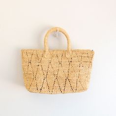 IN STOCK NOW SHIPPING FROM LOS ANGELES Introducing the Elena Handbags Hand Woven Fashion Raffia Top Handle Beach Bag! Perfect for any beach getaway, this bag combines fashion and function with its hand woven raffia material and convenient top handle. Carry all your essentials in style with this must-have accessory. Natural Soft Raffia Straw Handmade Lined Size: 10"H x 16"W x 6’‘D Designer Style ID: 8694 Rectangular Beach Shoulder Bag With Handles, Summer Beach Bag Satchel With Adjustable Strap, Summer Beach Satchel Bag With Adjustable Strap, Summer Beach Satchel With Adjustable Strap, Summer Satchel Beach Bag With Adjustable Strap, Eco-friendly Satchel Beach Bag, Natural Color Beach Bag Satchel, Natural Color Beach Satchel Bag, Vacation Crochet Satchel Bag With Handles