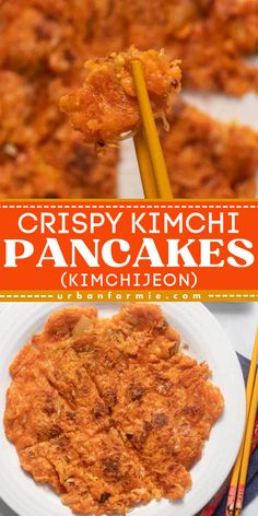 Want more back-to-school food ideas? This Crispy Kimchi Pancakes recipe features kimchi, all-purpose flour, and vegetable oil as three main ingredients, and takes 15 minutes to make. Serve this vegan pancake with soy sauce or dipping sauce for easy breakfast on the go! Crispy Korean Pancake Recipe, Keto Kimchi Pancake, Kimchi Pancakes Korean, Korean Chive Pancake Recipe, Korean Kimchi Pancake Recipe, Korean Kimchi Pancake, Easy Breakfast On The Go, Kimchi Pancake Recipe