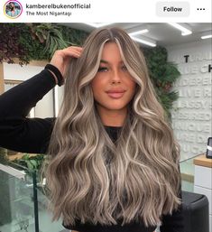 Ash Brown Hair Balayage, Ash Blonde Hair Color, Cool Blonde Hair Colour, Ash Blonde Hair Colour