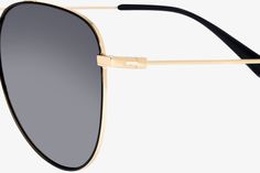 A true classic, the aviator style is effortlessly cool. The top bar accentuates the brow line for an ultra-modern and timless look that works everywhere. The Aviator, Aviator Style, Bar Top, Ultra Modern, The Top, Sunglasses, Bar, Gold