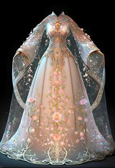 Chinese Fancy Dress, Ancient Dress, Fashion Dresses Formal, Fairytale Fashion, Fashion Drawing Dresses, Royal Dresses, Dream Wedding Ideas Dresses