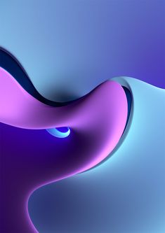 an abstract background with blue and purple shapes in the shape of a wave or curve