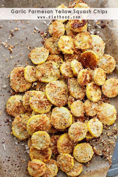 fried potatoes with parmesan cheese and seasoning on top