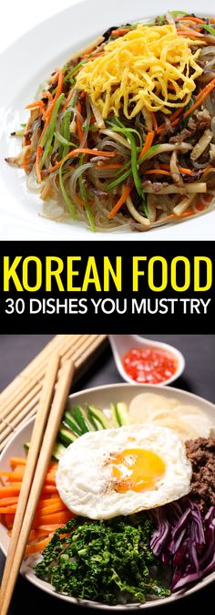 korean food dishes you must try to make in 30 minutes or less with this easy recipe