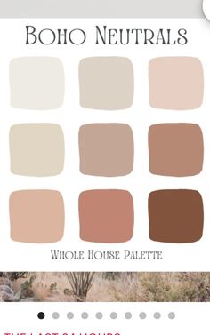 the most neutrals in this color palette are from the last 3 hours and they're