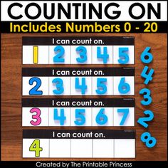 counting on includes numbers 0 - 20