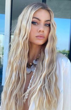 60s Vibes, Luxy Hair, Brown Blonde Hair, Lace Hair, Long Blonde Hair, Mermaid Hair