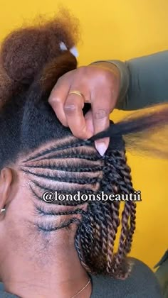 Natural Braid Updo For Black Women, Women Twist Natural Hair, Nature Hair Twist Styles, Natural Hairstyles For Black Women Two Strand Twist, Braids With Twist Natural Hair, Updo For Natural Hair Black Women, Twisted Updo Wedding, Two Strand Twist On Short Hair, 2 Strain Twist Natural Hair