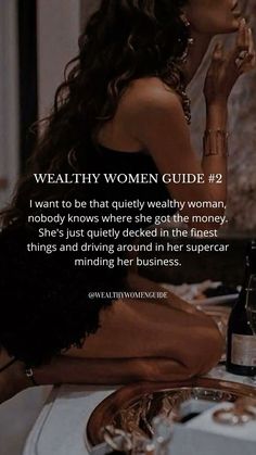 @wealthywomenguide on ig Cultivate An Elegant Mind, Business Lady Aesthetic, Quotes For Rich Women, Rich Women Quotes Aesthetic, 2024 Vision Board Feminine Energy, High Maintenance Women, Rich Girl Energy Quotes, Wealthy Woman, Lady Rules