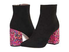 Blue by Betsey Johnson Betsey Johnson Kassie | Zappos.com Blue By Betsey Johnson, Crazy Shoes, Boots Black, Betsey Johnson, Women's Boots, Bootie, Boots, Free Shipping, Blue