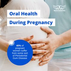 🦷 ORAL HEALTH & PREGNANCY 🦷 Did you know 40% of pregnant women suffer from some sort of periodontal gum disease? Dental work during pregnancy is safe. The best time for treatment is between 14-20 weeks and during this time and post-pregnancy it’s essential your dental hygiene is not neglected. Health Pregnancy, White Wing, Dental Work, 20 Weeks, White Wings, Dental Services, Post Pregnancy, Dental Hygiene, Oral Health