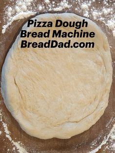 Pizza dough on cutting board Bread Machine Pizza Dough Recipe, Bread Maker Pizza Dough, Pizza Dough Bread Machine, Bread Machine Pizza Dough, Bread Machine Recipes Healthy, Pizza Dough Bread, Easy Bread Machine Recipes, Pizza Bread Recipe, Bread Machine Recipe