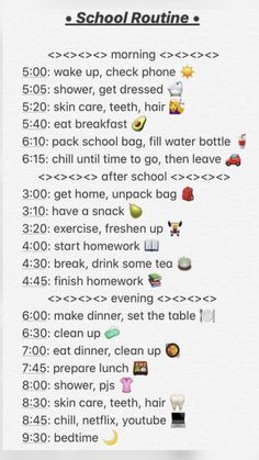 Sunday Study Routine, After School Routine 5pm, After School Routine 4:00, Afterschool Routine, After School Schedule, Cer Nocturn, Night Routines