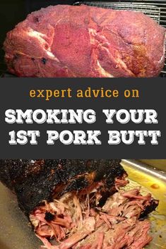 Easy Pulled Pork, Smoked Beef, Pulled Pork Recipes, Smoked Brisket